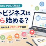 ネットビジネスは何から始める？初心者向けに始め方を7ステップで解説