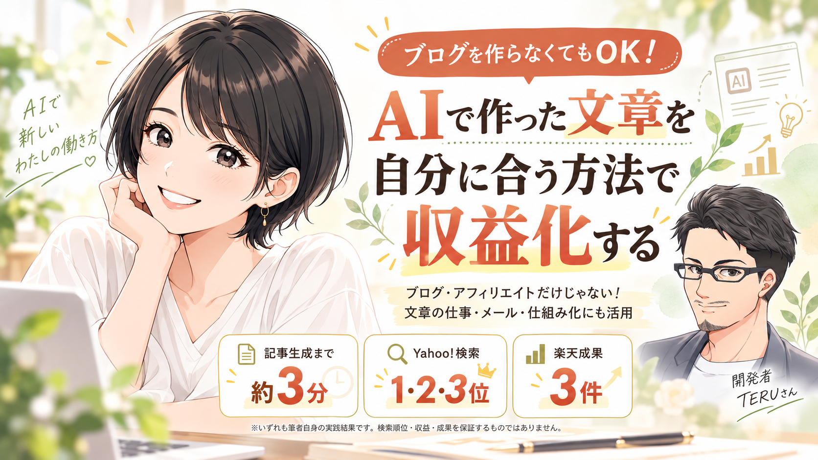 AI文章の収益化を学ぶ無料講座の紹介